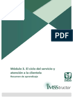 Ciclo Del Servicio y Atención Al Cliente