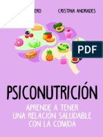 Psiconutrición. Aprende A Tener Una Relación Saludable Con La Comida (Cocina, Dietética y Nutrición) (Spanish Edition)