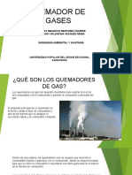 Exposición - QUEMADOR DE GASES