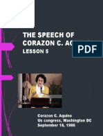 Lesson 5 The-Speech-Of-Corazon-C