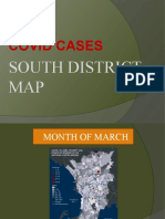 Covid Cases: South District MAP