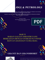 Mineralogi Dan Petrologi Buku Bahan Galian Industri Bab Vi & Vii