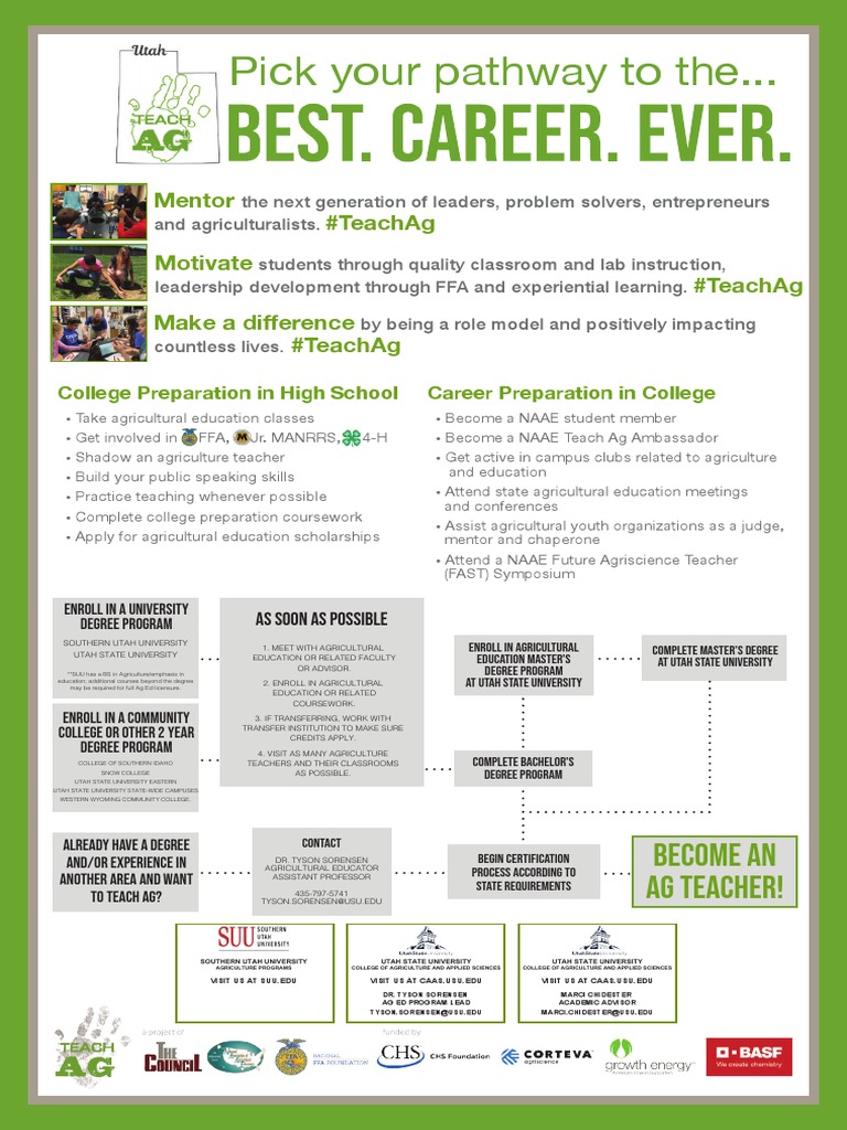 Pathwaysdocument 2020 Utah Final 11x17 1 | PDF | Academic Degree | College