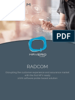 RADCOM - Solution Overview