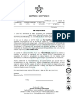 COMPROMISO CERTIFICACION