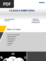 Cloud Presentation