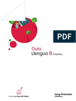 Guia. Llengua 6 PRIMÀRIA. Grup Promotor. Santillana PDF