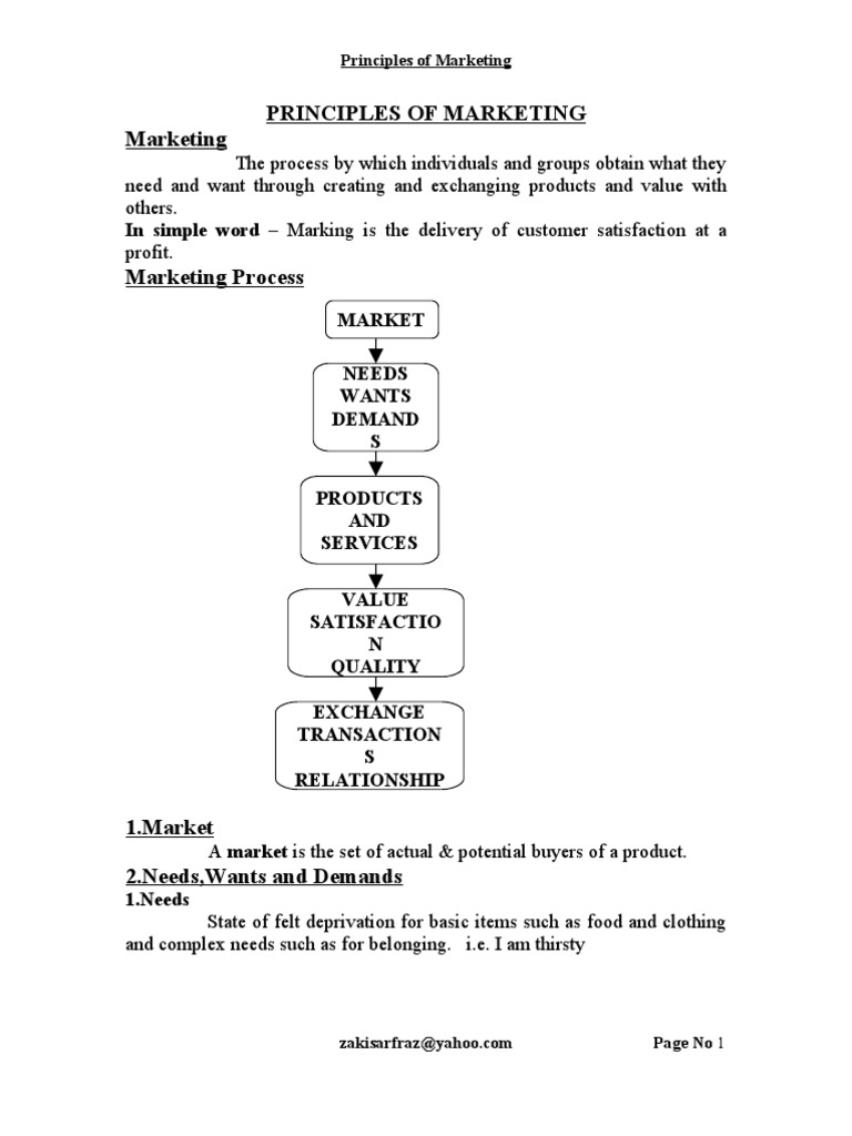 Principles of Marketing | PDF | Market Segmentation | Marketing