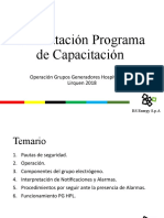 Presentación Programa de Capacitación