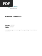 B.9. Fase E - Oportunidades y Soluciones - Hoja de Ruta de Arquitectura (ROADMAP) - TOGAF 9 Template - Transition Architecture