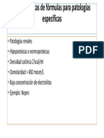 Características de Fórmulas Específicas para Pacientes Renales PDF