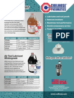 Prolong Air Tool Life with Lubricant