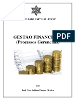 Apostila de Gestão Financeira Processos Gerenciais Cap 1 e 2 2020