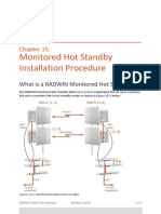 Monitored Hot Standby Installation Procedure: Chapter 15