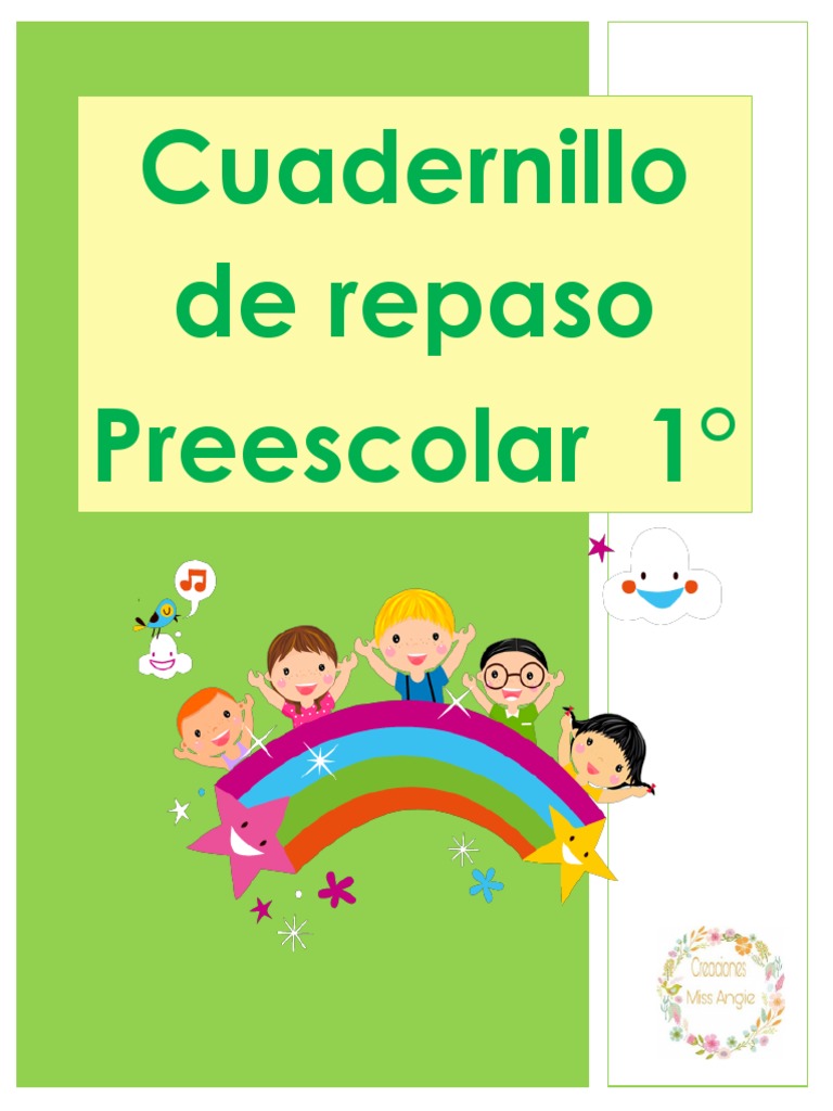 Cuadernillo de Actividades Preescolar 1° | PDF | Artes del Lenguaje y ...