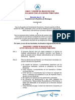 Sanciones y Cierre de Negocios