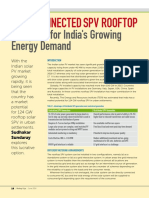 An Option For India'S Growing Energy Demand: Grid-Connected SPV Rooftop