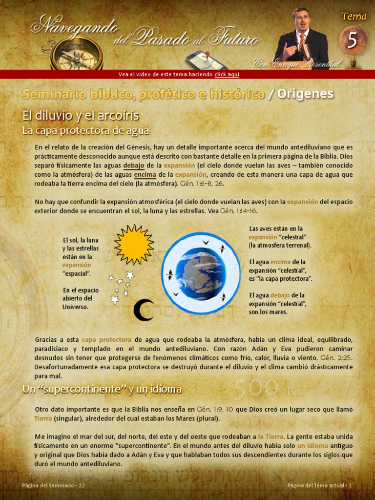 El Diluvio y El Arco Iris (Tema 5) PDF | PDF | Mito de la inundación ...