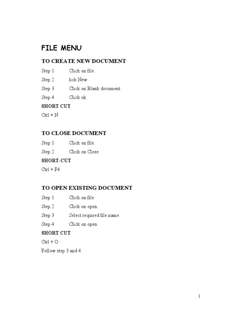 MS Word Notes | PDF | Hyperlink | System Software