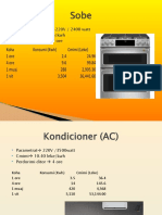 Koha Konsumi (KWH) Cmimi (Leke) 1 Ore 2.4 24.96 4 Ore 9.6 99.84 1 Muaj 288 2,995.30 1 Vit 3,504 36,441.60