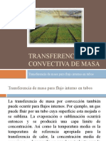 Transferencia Convectiva de Masa