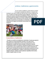 Costumbres y Tradiciones Del Ecuador 10F PDF