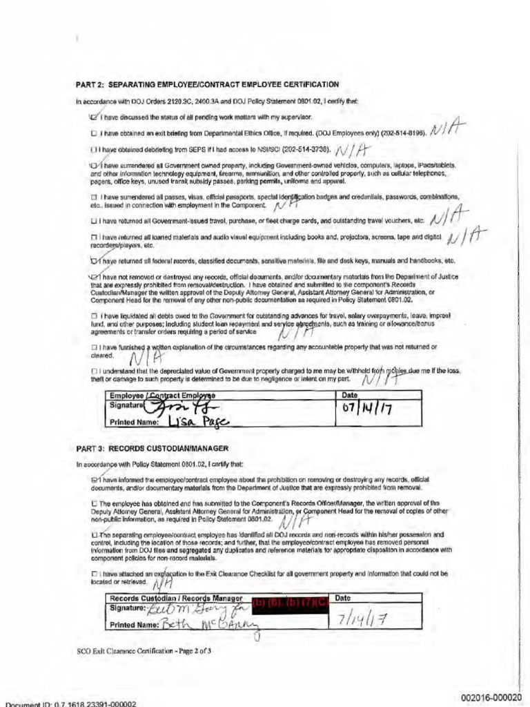 09.04.20. - Communications Strzok and Page-Pages-20 | PDF | Business