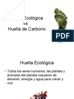 Huella Ecológica Vs Huella de Carbono