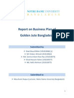 Report On Business Plan of Jute