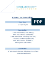 Report On Street Child
