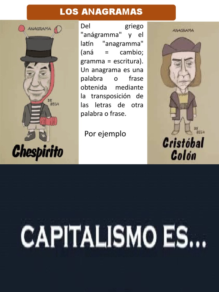 Anagramas | PDF