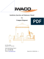 Installation, Operation, and Maintenance Manual for Compact Degasser