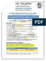 Convocatoria