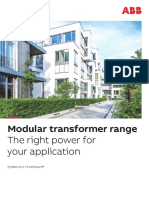 ABB Modular Transformer Datasheet