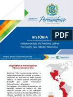 Independência Da América Latina - Formação Dos Estados Nacionais