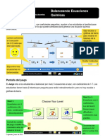Balancing Chemical Equations HTML Guide - Es