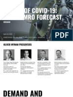 Impact of COVID-19 on Aviation Industry and MRO Forecast