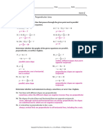 Practice: Slopes of Parallel and Perpendicular Lines