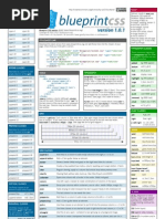Download Blueprint CSS framework version 101 cheat sheet  by Gareth J M Saunders SN47604303 doc pdf