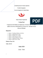 Trabajo Final de Mineria Superficial - Carbonato de Litio - Grupo 4