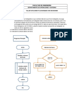 Taller Aplicando Flujogramas Con Decisiones