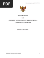 Download Nota Keuangan dan RAPBN Th 1997-1998 by Ahmad Abdul Haq SN47604836 doc pdf