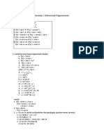 Turunan Trigonometri