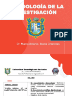 Metodología de La Investigación: Dr. Marco Antonio Ibarra Contreras