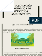 4.7: Valoración Económica de Servicios Ambientales