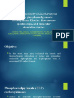 Nucleotide Specificity of Saccharomyces Carboxykinase Kinetics, Fluorescence Spectroscopy, and Molecular Simulation Studies