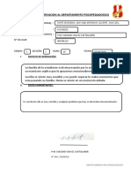 FICHA DE DERIVACION de Taipe Buendia Mayumi Miriam de 1ro I