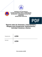 Accidentes Topograficos Leon y de Riesgo