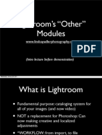 Lightroom's "Other" Modules: Print, Slideshow, Web