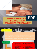 Deteksi Komplikasi Kala III Dan IV Persalinan